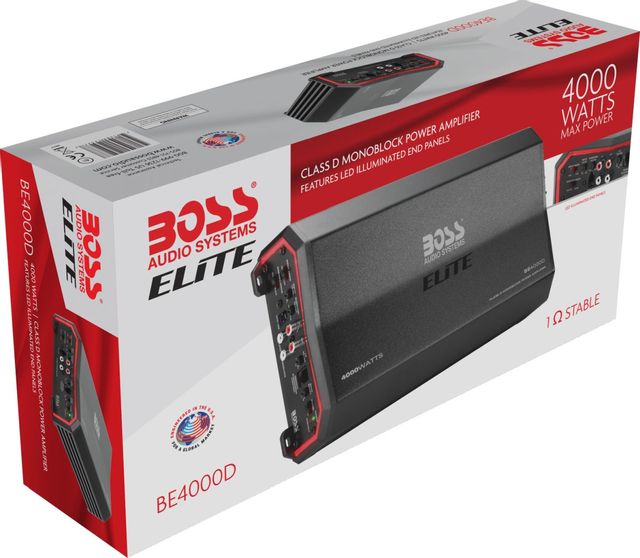 BOSS® Audio Systems Elite MODEL 4000W High Output Monoblock 4