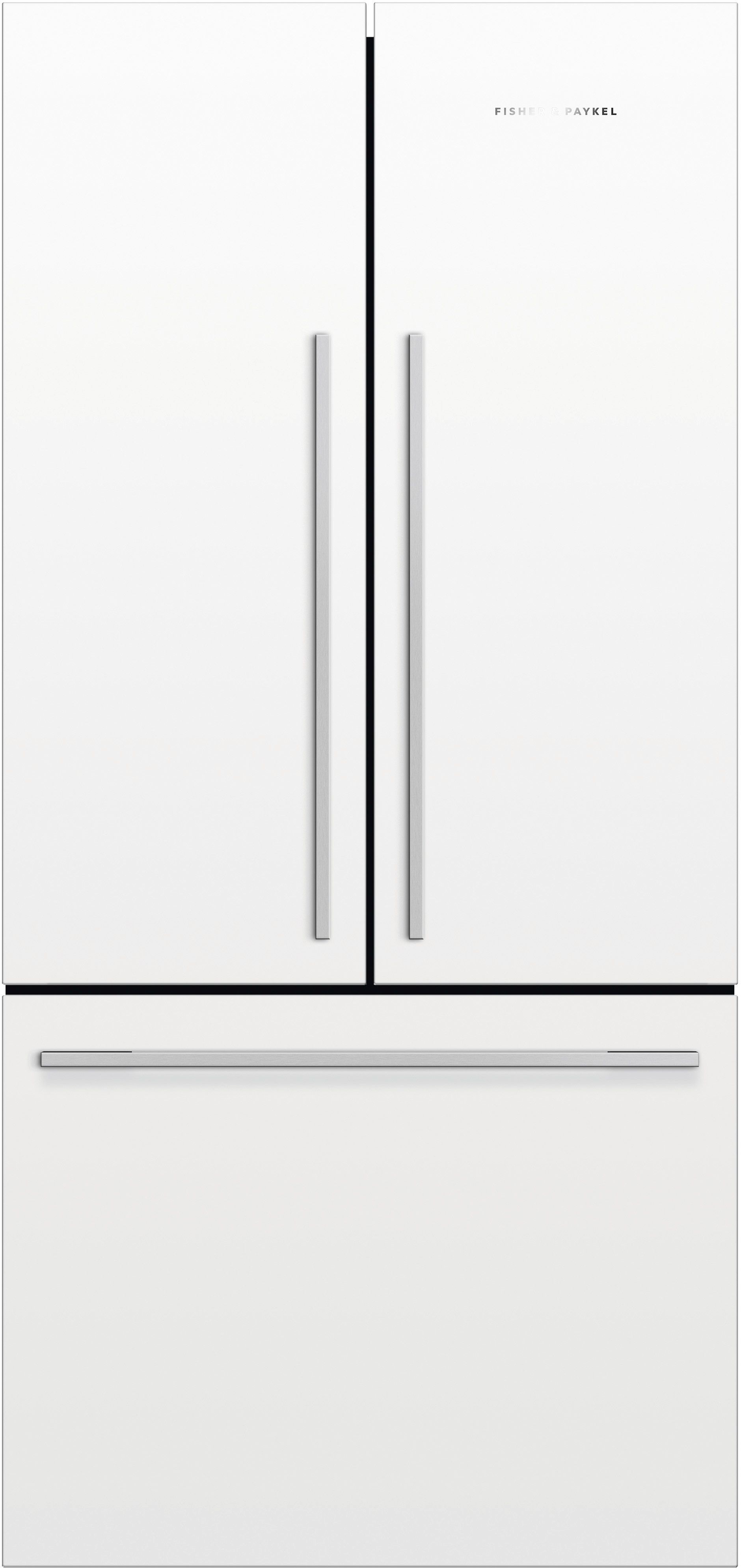 Fisher & Paykel Series 7 16.9 Cu. Ft. White French Door Refrigerator