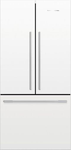 Fisher & Paykel Series 7 16.9 Cu. Ft. White French Door Refrigerator-RF170ADW5 N