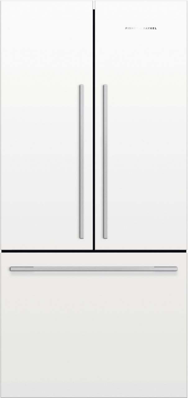 Fisher & Paykel Series 7 16.9 Cu. Ft. White French Door Refrigerator