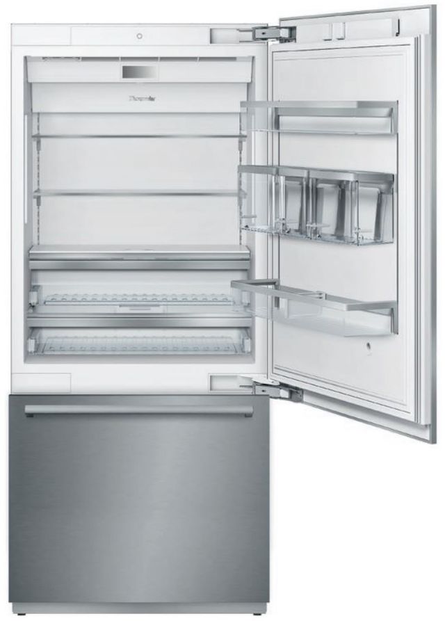 Thermador® Freedom® 19.4 Cu. Ft. Panel Ready Built In Bottom Freezer Refrigerator 0