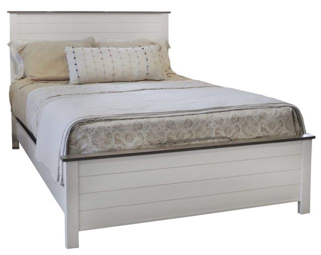 Archbold Furniture Customizable Portland King 2 Tone Bed-0