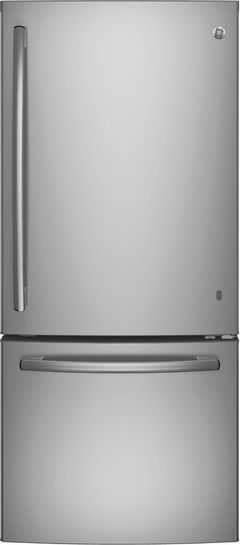 GE® 20.9 Cu. Ft. Fingerprint Resistant Stainless Steel Bottom Freezer Refrigerator