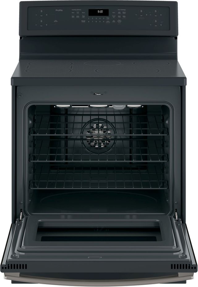 GE Profile™ Series 29.88" Stainless Steel Free Standing Convection Range 14