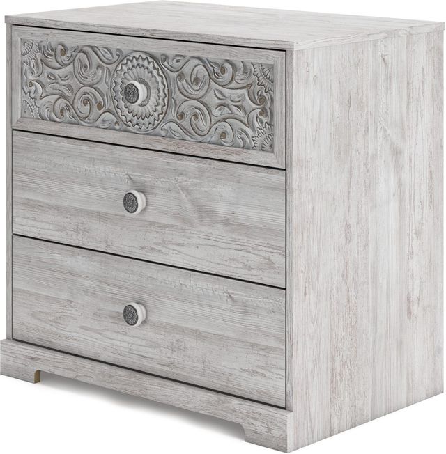 Signature Design by Ashley® Paxberry Whitewash Chest of Drawers ...