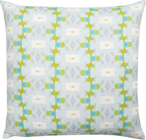 Laura Park Designs Chloe Blue 22" x 22" Throw Pillow