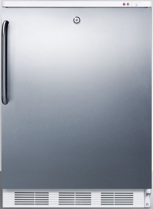 Accucold® by Summit® 3.5 Cu. Ft. Stainless Steel All Freezer