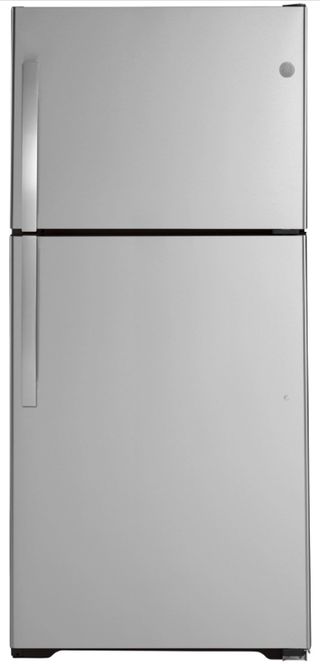GE® 21.9 Cu. Ft. Fingerprint Resistant Stainless Steel Freestanding Refrigerator
