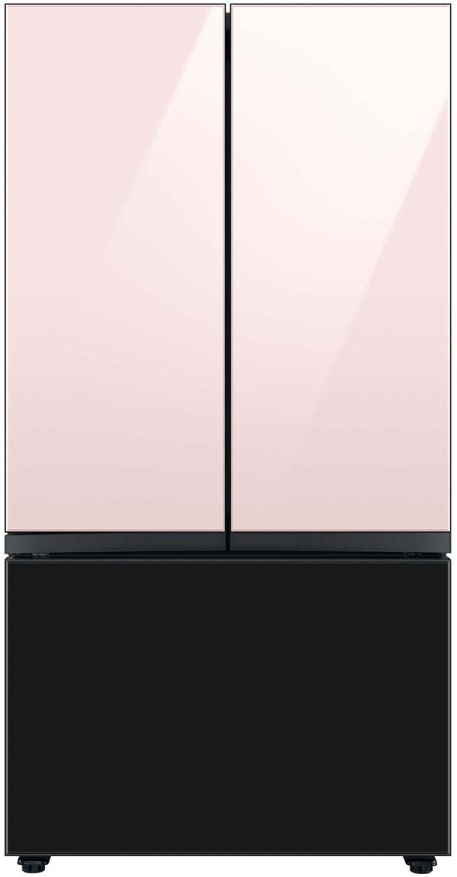 Samsung Bespoke 36" Charcoal Glass French Door Refrigerator Bottom Panel 3