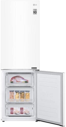 LG 11.9 Cu. Ft. White Bottom Freezer Refrigerator 3