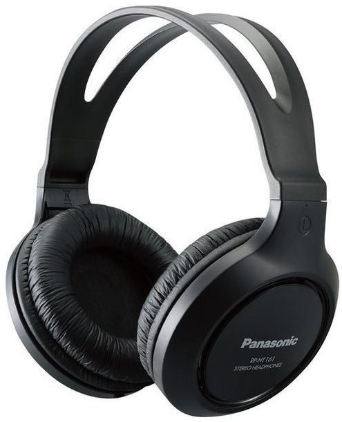 Panasonic® Black Over-Ear Wired Headphones