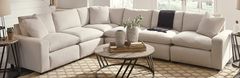 Signature Design by Ashley® Savesto Ivory 6-Piece Sectional