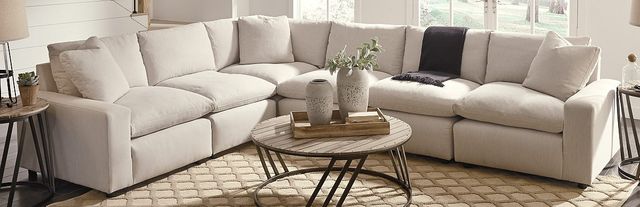 Signature Design by Ashley® Savesto 6-Piece Charcoal Sectional
