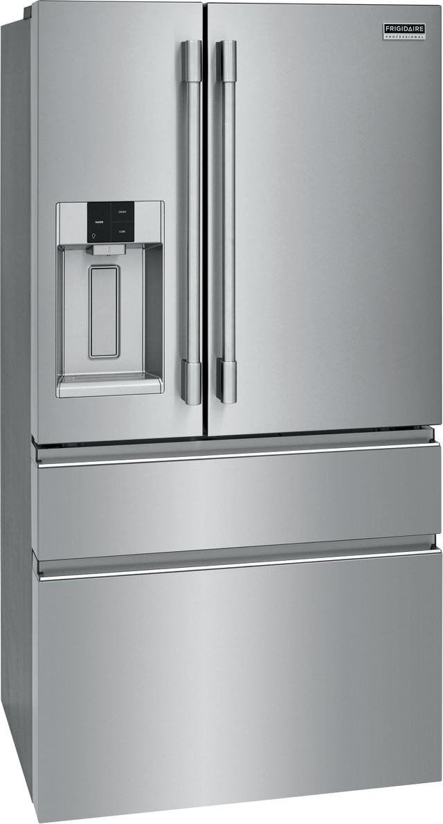 Réfrigérateur à portes françaises à profondeur de comptoir de 36 po Frigidaire Professional® Professional® de 21,7 pi³ - Acier inoxydable 3