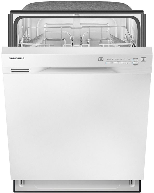 Samsung 24" White Front Control Built In Dishwasher 5