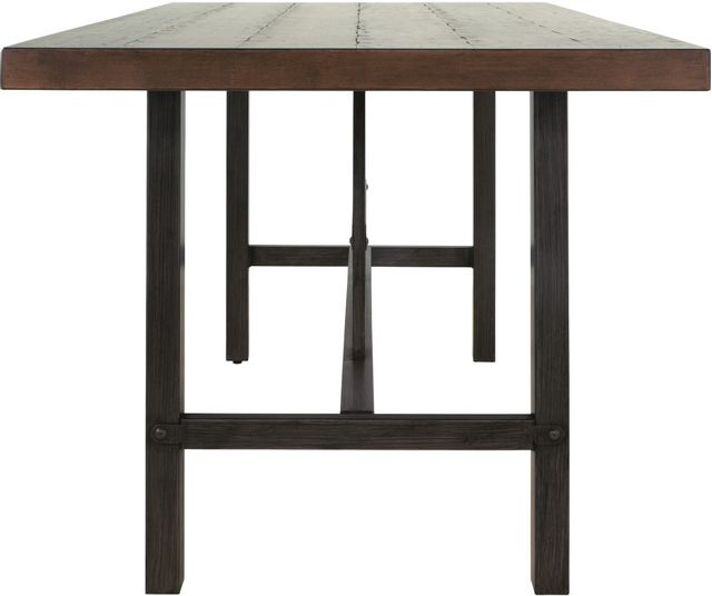 Signature Design by Ashley® Kavara Medium Brown Counter Height Dining Table 2