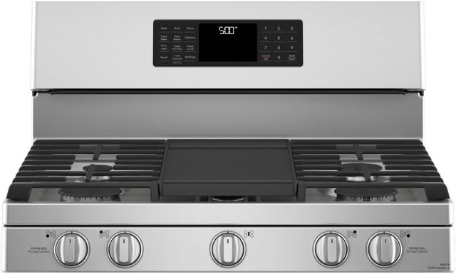 Café™ 30" Stainless Steel Free Standing Gas Range 4