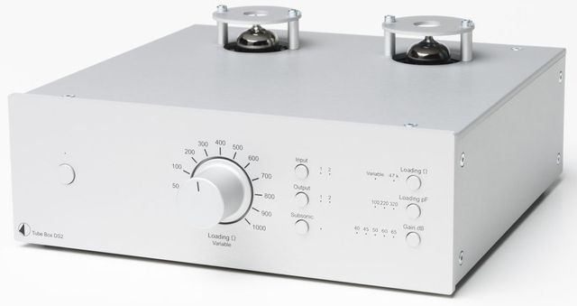 Pro-ject Tube Box DS2 Silver Preamplifier