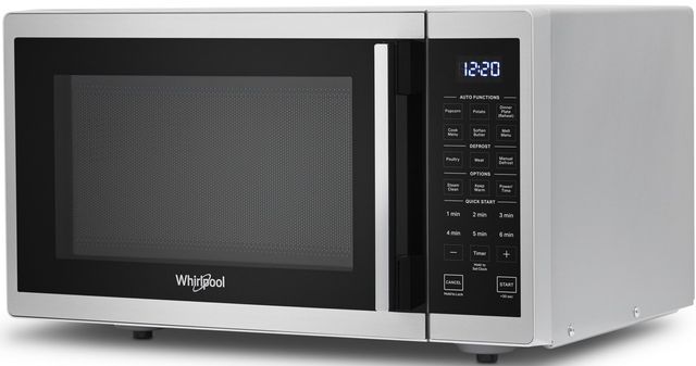 Whirlpool® 0.9 Cu. Ft. Heritage Stainless Steel Countertop Microwave 3