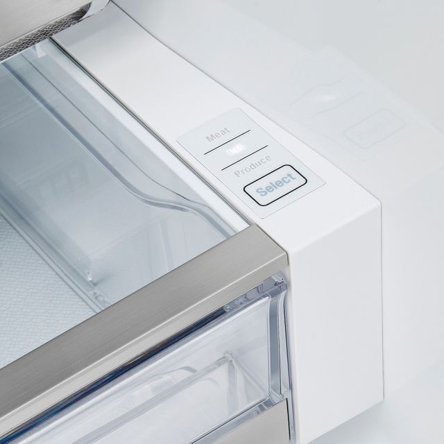LG 23.5 Cu. Ft. PrintProof™ Black Stainless Steel Counter Depth French Door Refrigerator 6