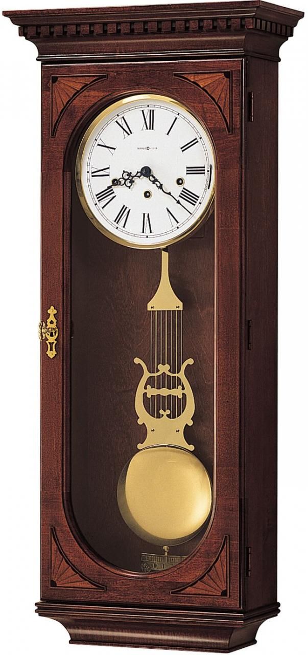 Howard Miller® Lewis Windsor Cherry Wall Clock