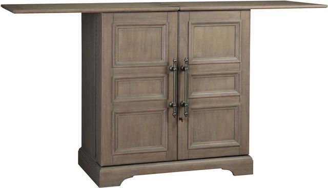 Howard Miller® Aged Gray Wine and Bar Console 6