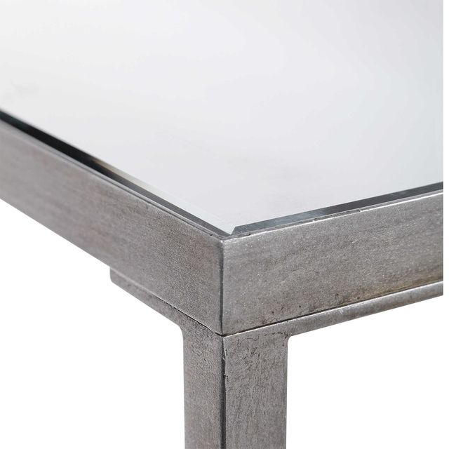 Uttermost® Hayley Silver Console Table 3