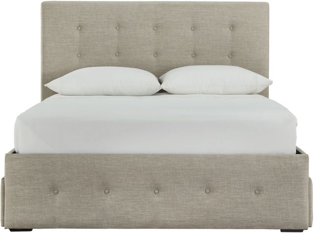 Signature Design by Ashley® Gladdinson Gray Full Upholstered Storage Bed-1