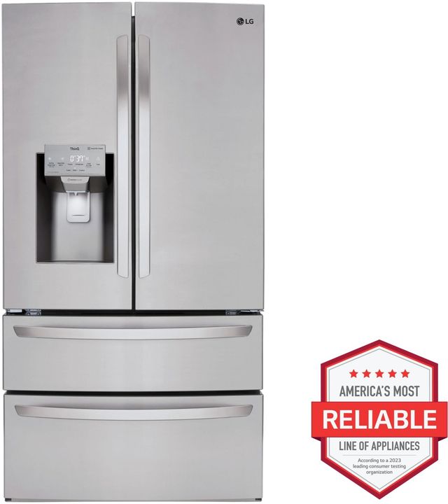 LG 27.8 Cu. Ft. Stainless Steel French Door Refrigerator-1