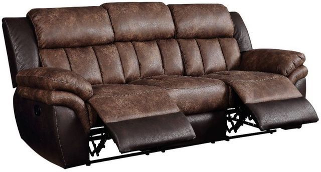 ACME Furniture Jaylen Toffee and Espresso Motion Sofa and Loveseat Set 3