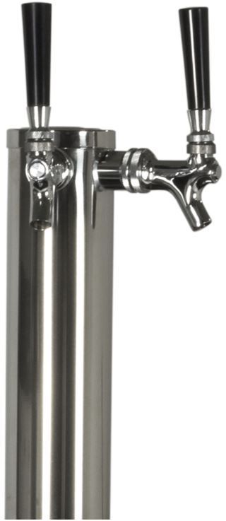 Marvel Beer Twin Tap Kit with CO2 Tank & Fittings 0
