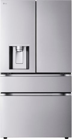 Réfrigérateur à portes françaises de 36 po LG® de 29.6 pi³ - Acier inoxydable résistant aux traces de doigts