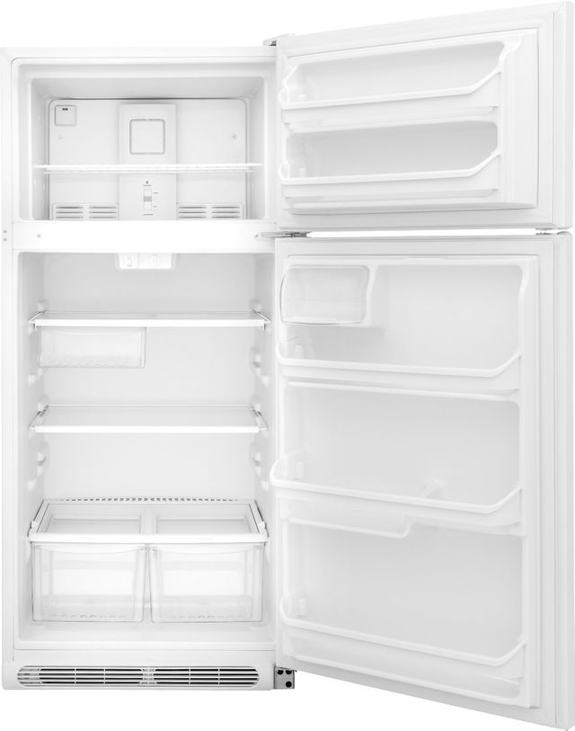 Frigidaire® 18.0 Cu. Ft. White Top Freezer Refrigerator 1
