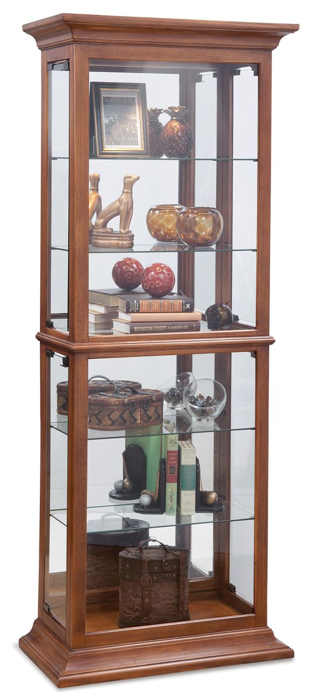 Philip Reinisch Co Fiarfield I Old Oak Curio Cabinet