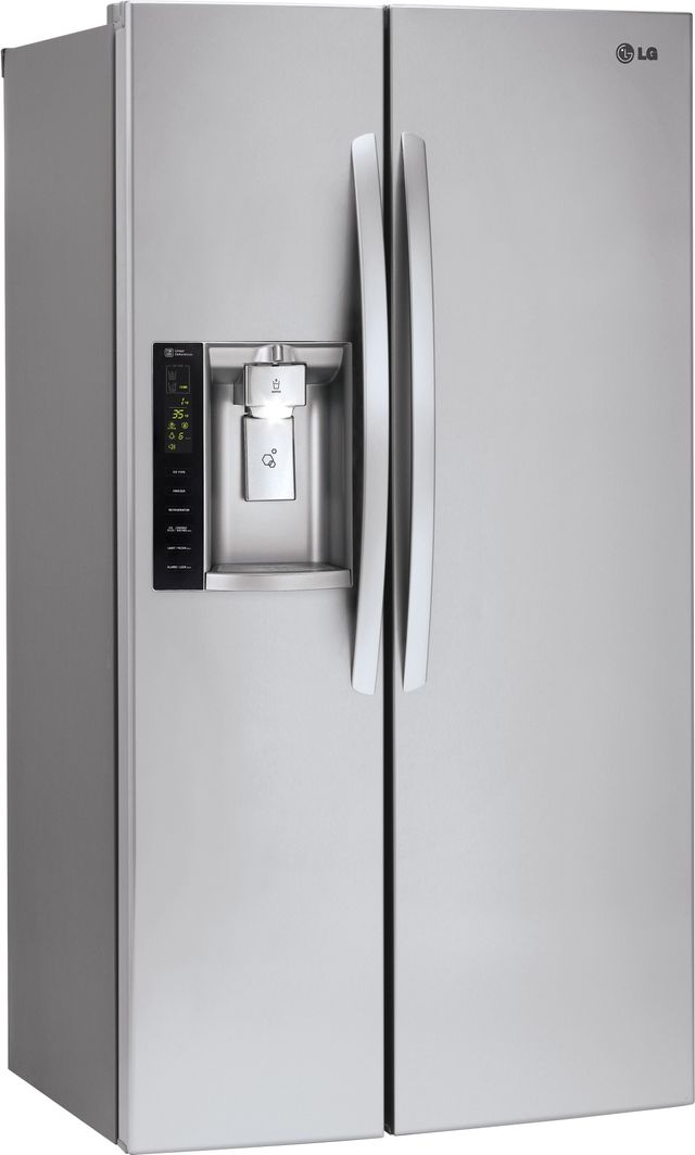 LG 21.9 Cu. Ft. Stainless Steel Counter Depth Side-by-Side Refrigerator 6
