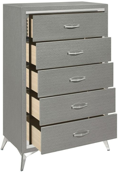 New Classic® Home Furnishings Huxley Gray Chest-3