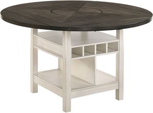 Crown Mark Connor Chalk Grey Counter Height Table