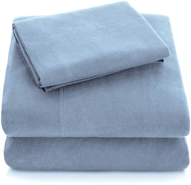 Malouf® Woven™ Portuguese Flannel Pacific King Bed Sheet Set