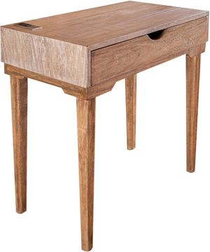 International Furniture Direct Tulum Natural Brown Desk