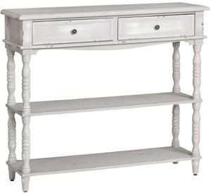 Crestview Collection Weston Chalk Grey Console Table