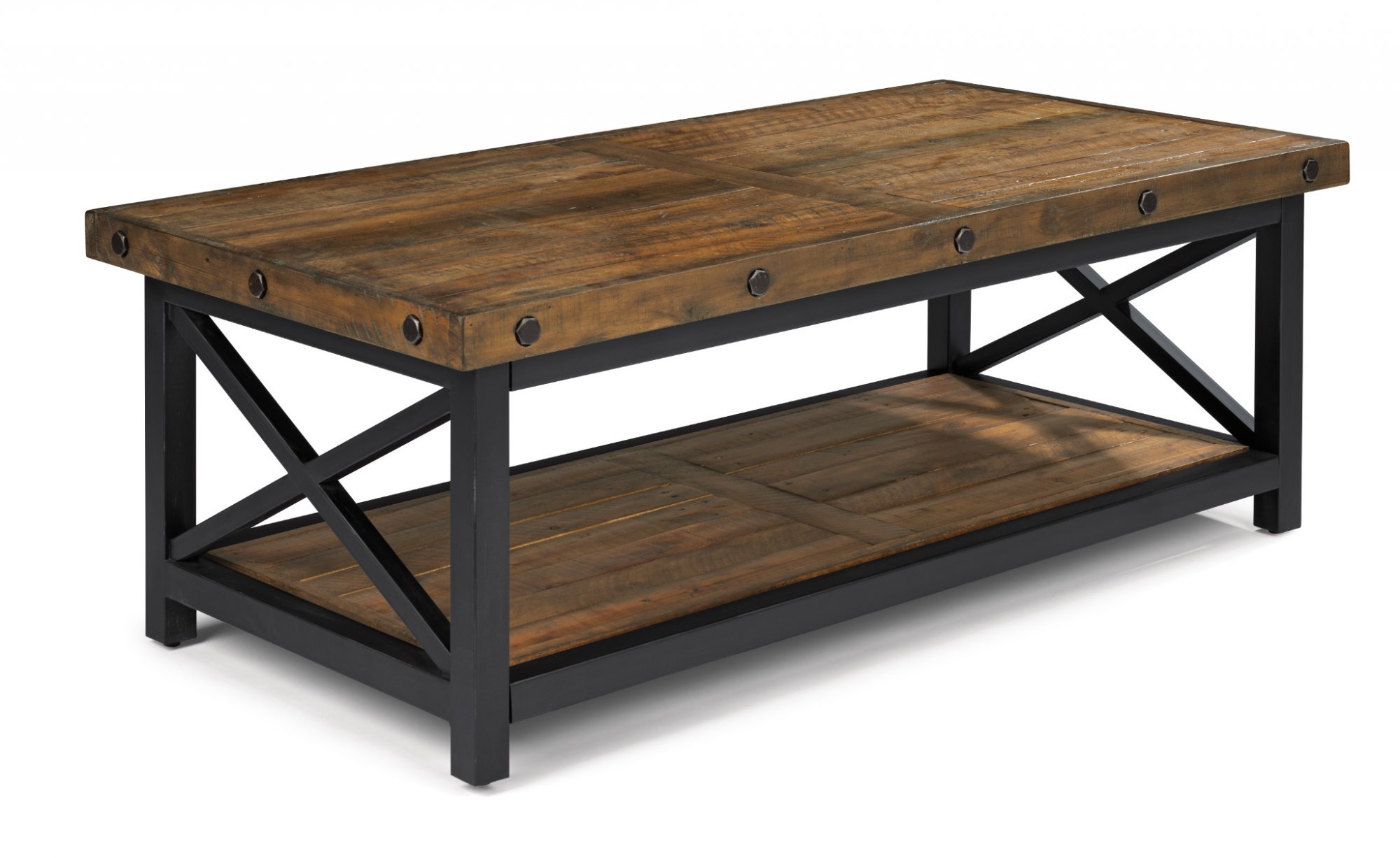 Flexsteel® Carpenter Brown Rectangular Coffee Table