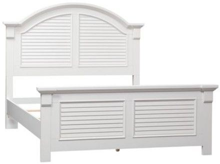 Liberty Summer House l 4-Piece Oyster White Queen Panel Bedroom Set-1