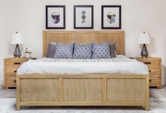 Mako Wood Furniture Oxford Queen Panel Bed