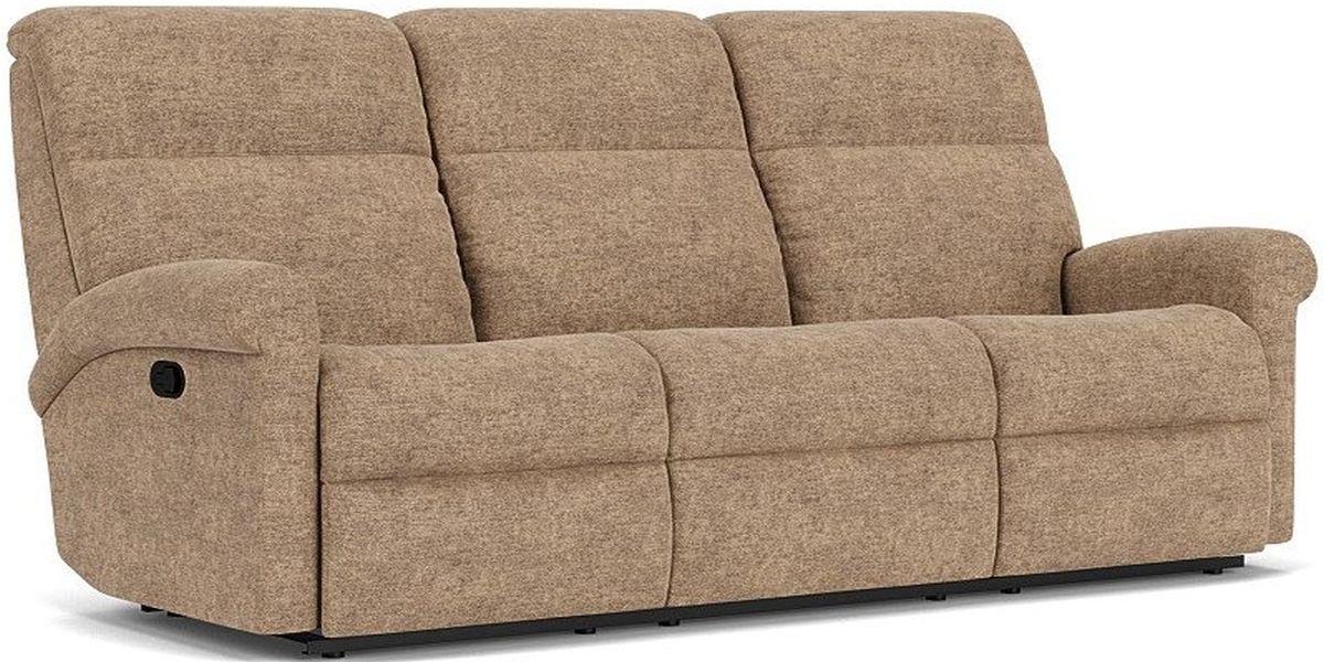 Tan discount reclining sofa