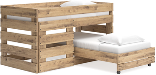 Signature Design by Ashley® Larstin Brown Twin/Twin Loft Bed