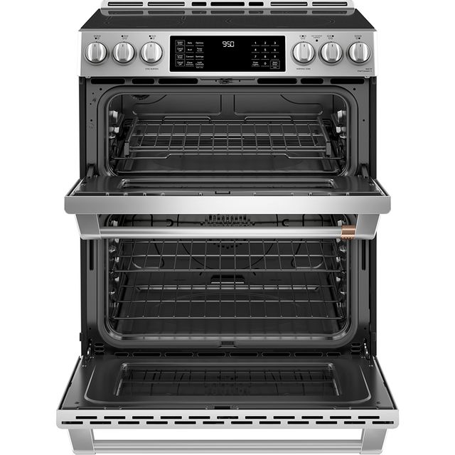 Café™ 30" Stainless Steel Slide In Double Oven Induction Range 5