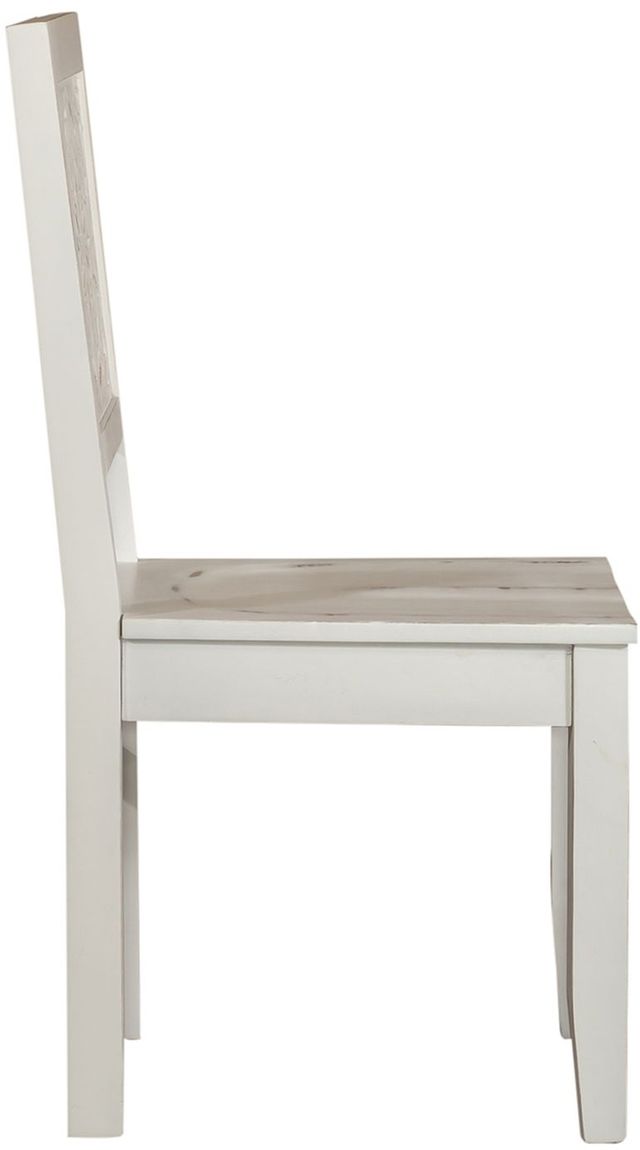 Liberty Trellis Lane Weathered White Accent Chair-2