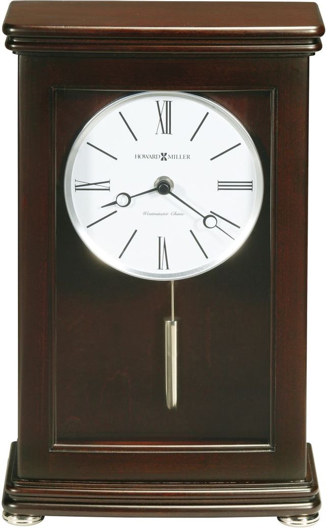 Howard Miller® Lenox Espresso Modern Mantel Clock