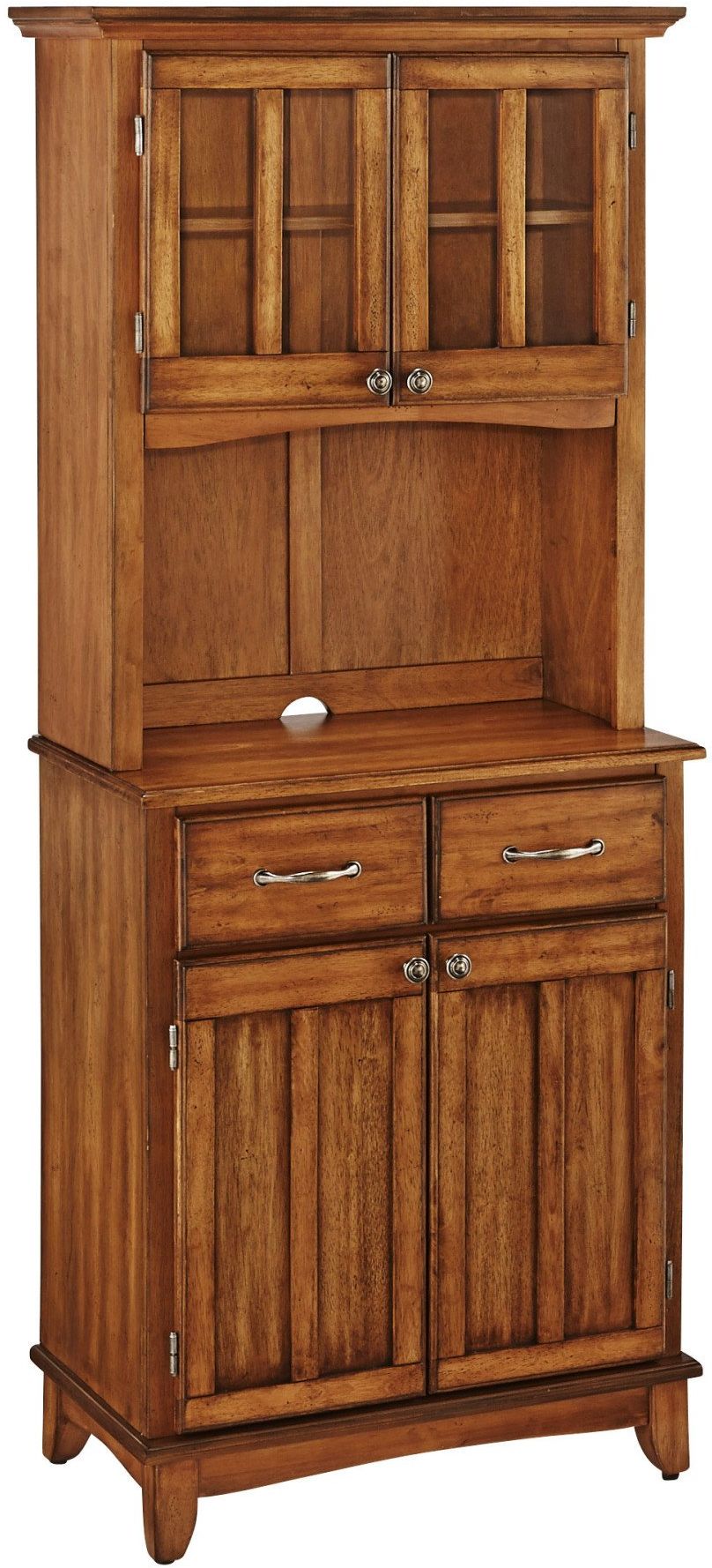 Homestyles® Buffet Of Buffets Cottage Oak Server With Hutch | Kubin's ...