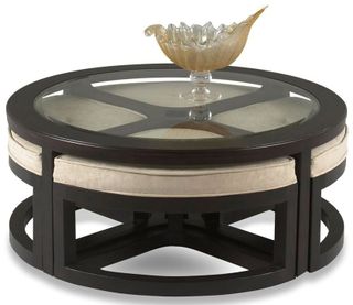 Klaussner® Ringlet Round Cocktail Table